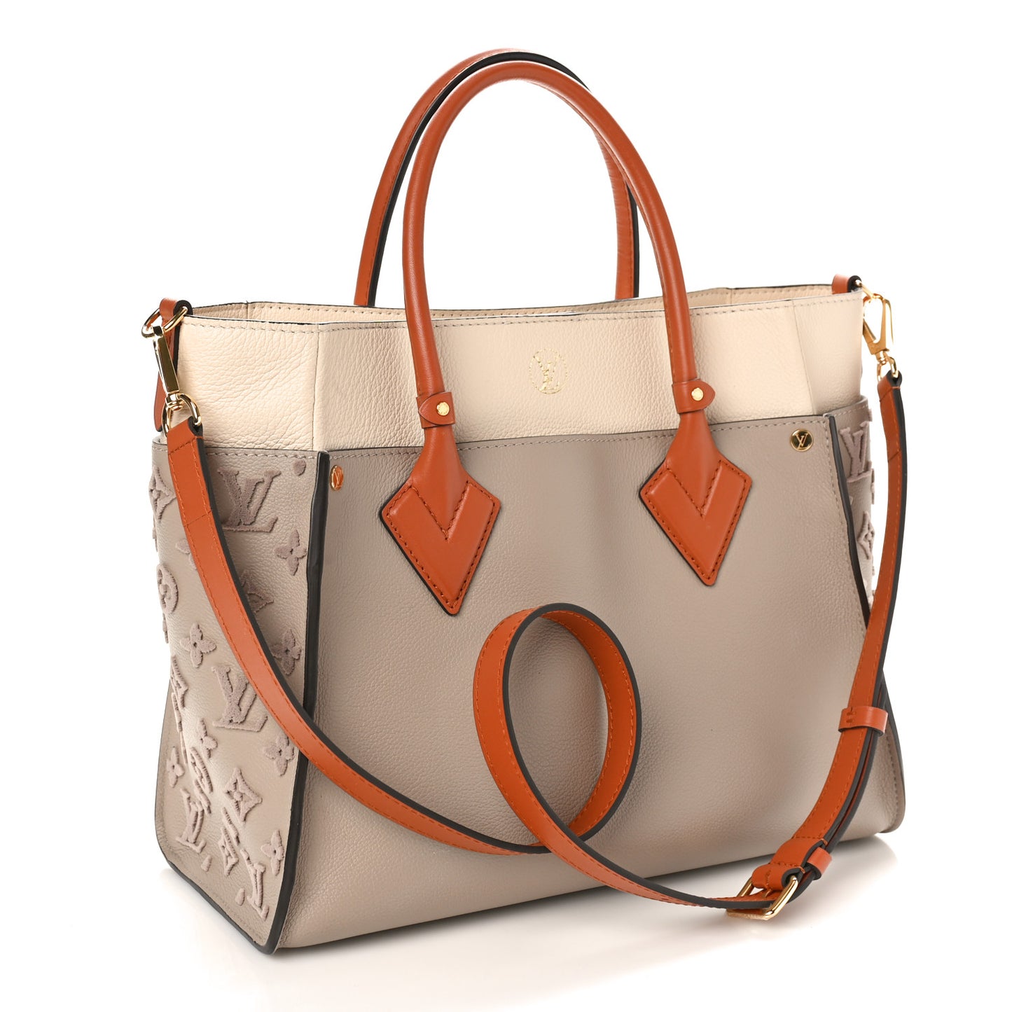 Calfskin Monogram Tufting On My Side Galet