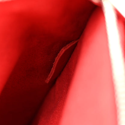 Louis Vuitton Calfskin Monogram Very One Handle Rubis Red 7 of 14