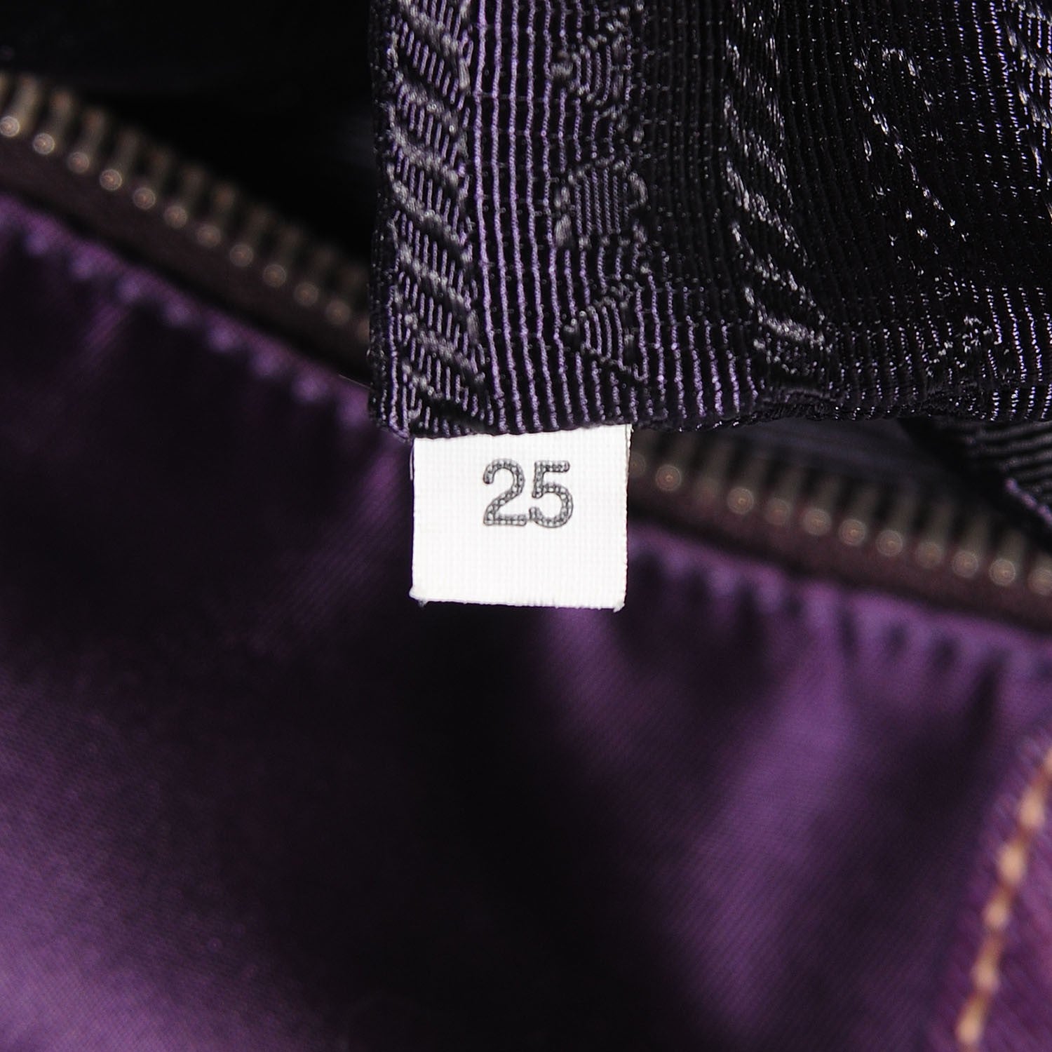 Prada Nylon Fiocco Bow Tote Viola 18 of 20
