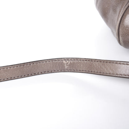 Miu Miu Vitello Lux Bow Bag Satchel Fumo 10 of 10