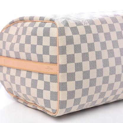 Louis Vuitton Damier Azur Speedy Bandouliere 30 7 of 12
