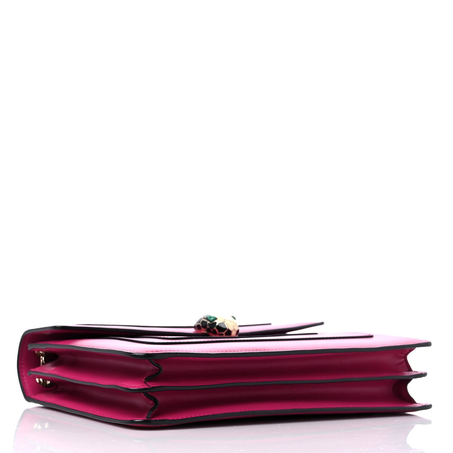 Calfskin Serpenti Forever Shoulder Bag Pink