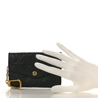 Louis Vuitton Empreinte Key Pouch Black 2 of 7