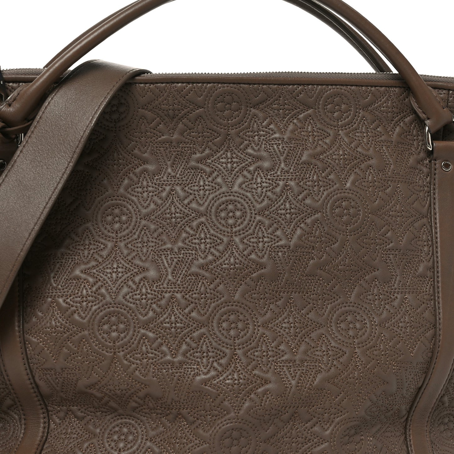 Monogram Lambskin Antheia Ixia MM Olive