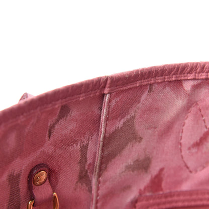 Louis Vuitton Monogram Articles de Voyage Ikat Neverfull GM Rose Velours 5 of 16