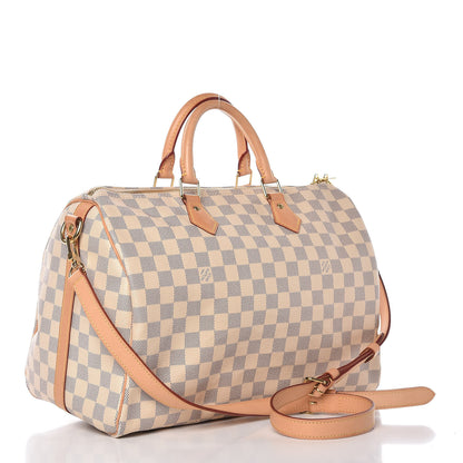 Louis Vuitton Damier Azur Speedy Bandouliere 35 3 of 9