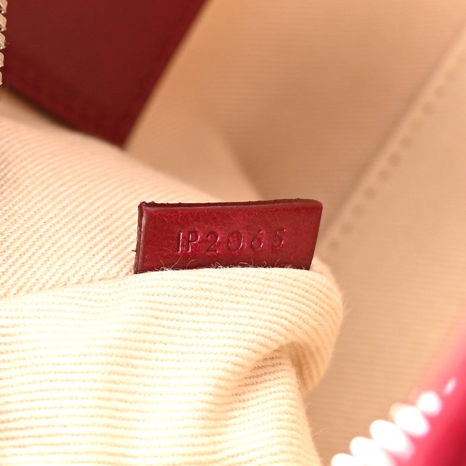 Jacquemus Shiny Calfskin Small Turismo Bag Burgundy 7 of 10