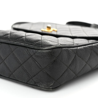 Chanel Caviar Quilted Flap Shoulder Bag Black 11 of 11