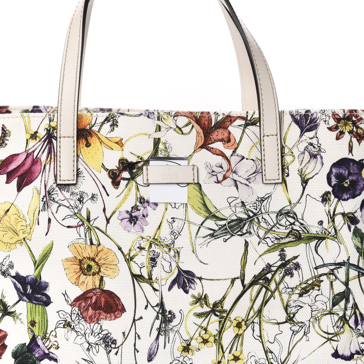 Gucci Canvas Flora Infinity Medium Tote 10 of 10