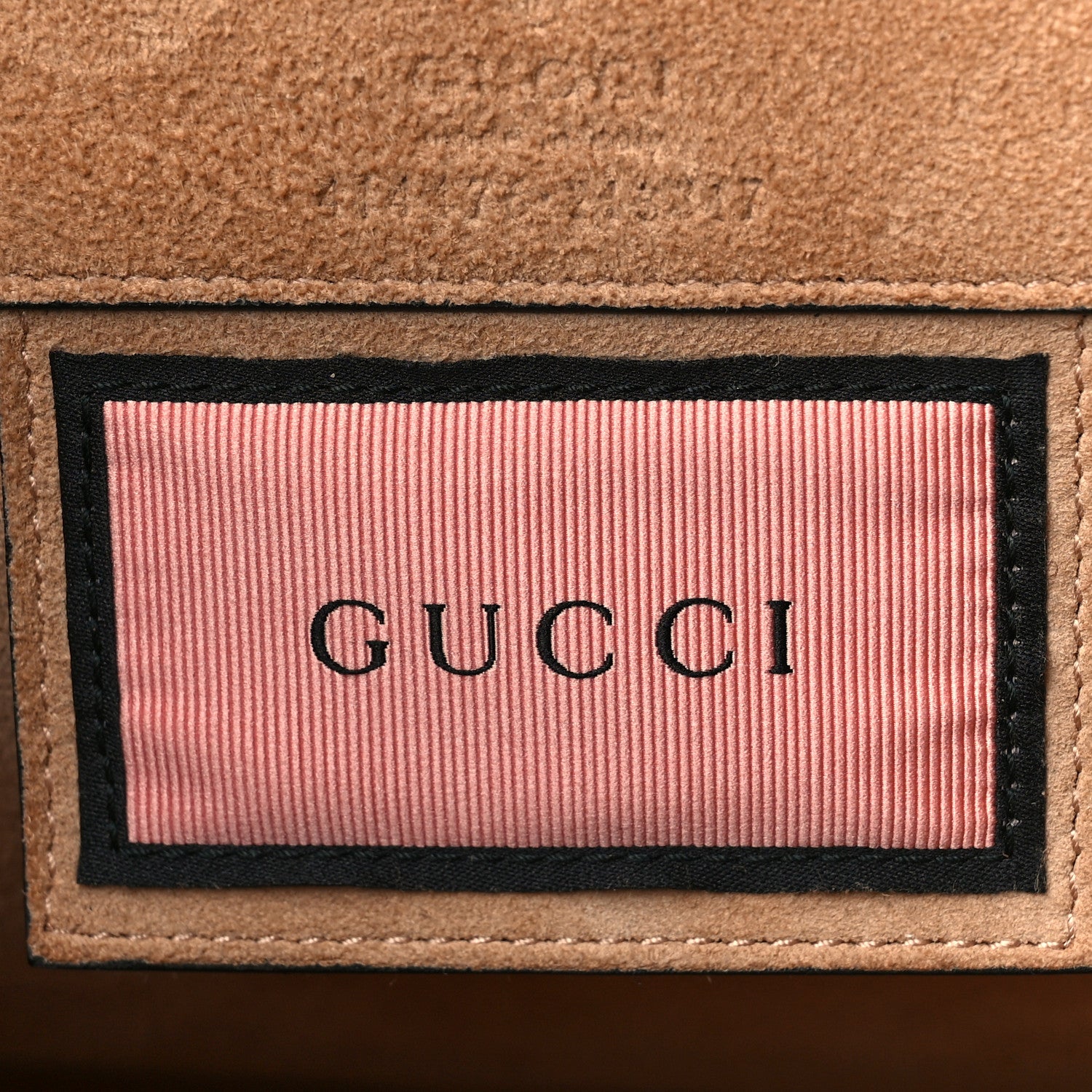 Gucci Calfskin GucciGhost Real Medium XL Tote Black Yellow 6 of 10