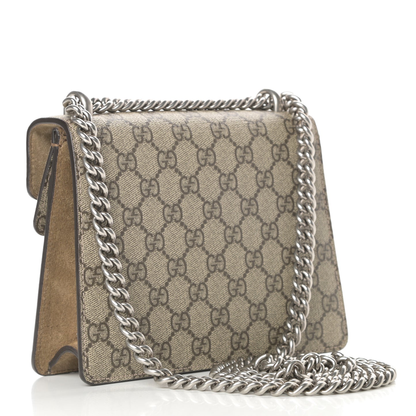 GG Supreme Monogram Mini Dionysus Shoulder Bag Taupe