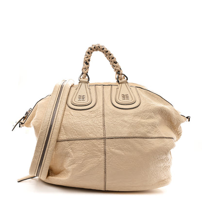 Givenchy Wrinkled Lambskin Large Chain Wrap Nightingale Beige 1 of 12