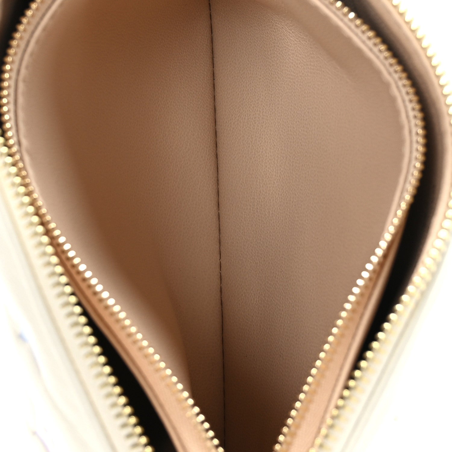 Louis Vuitton Lambskin Embossed Monogram Coussin PM White Multi 5 of 9