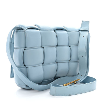 Bottega Veneta Nappa Maxi Intreccio Padded Cassette Crossbody Bag Ice 3 of 10