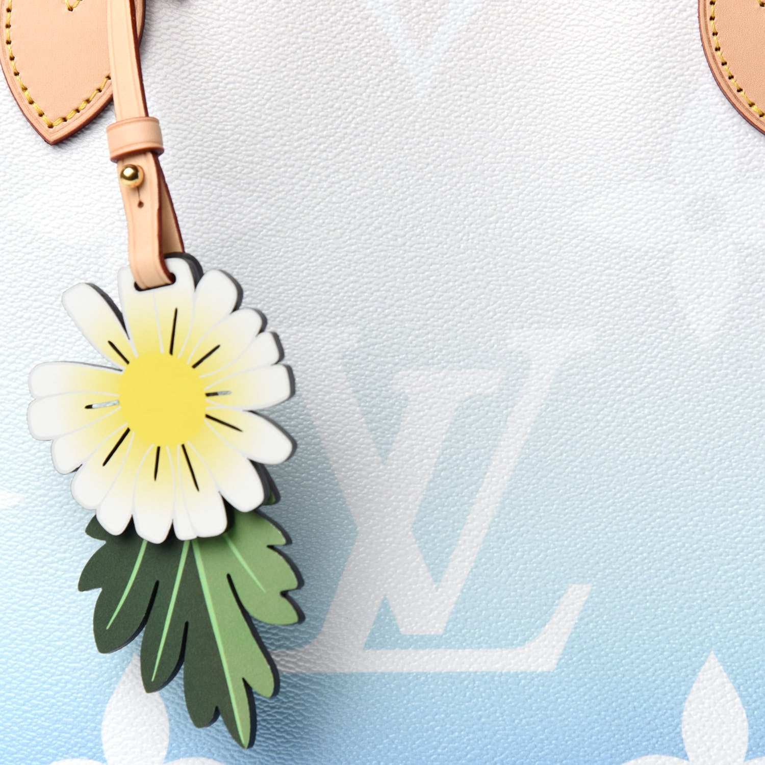 Louis Vuitton Monogram Giant By The Pool Neverfull MM Blue 10 of 11