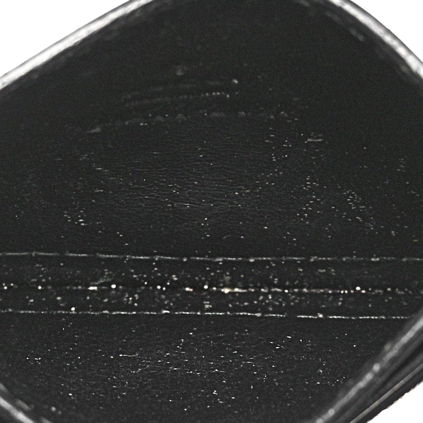 GG Supreme Monogram Bee Print Card Holder Black