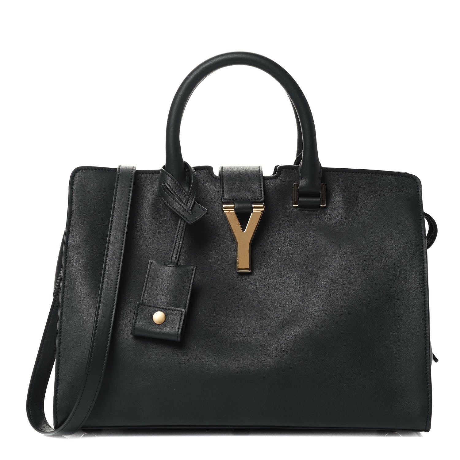 Saint Laurent Calfskin Small Classic Y Cabas Black 1 of 4
