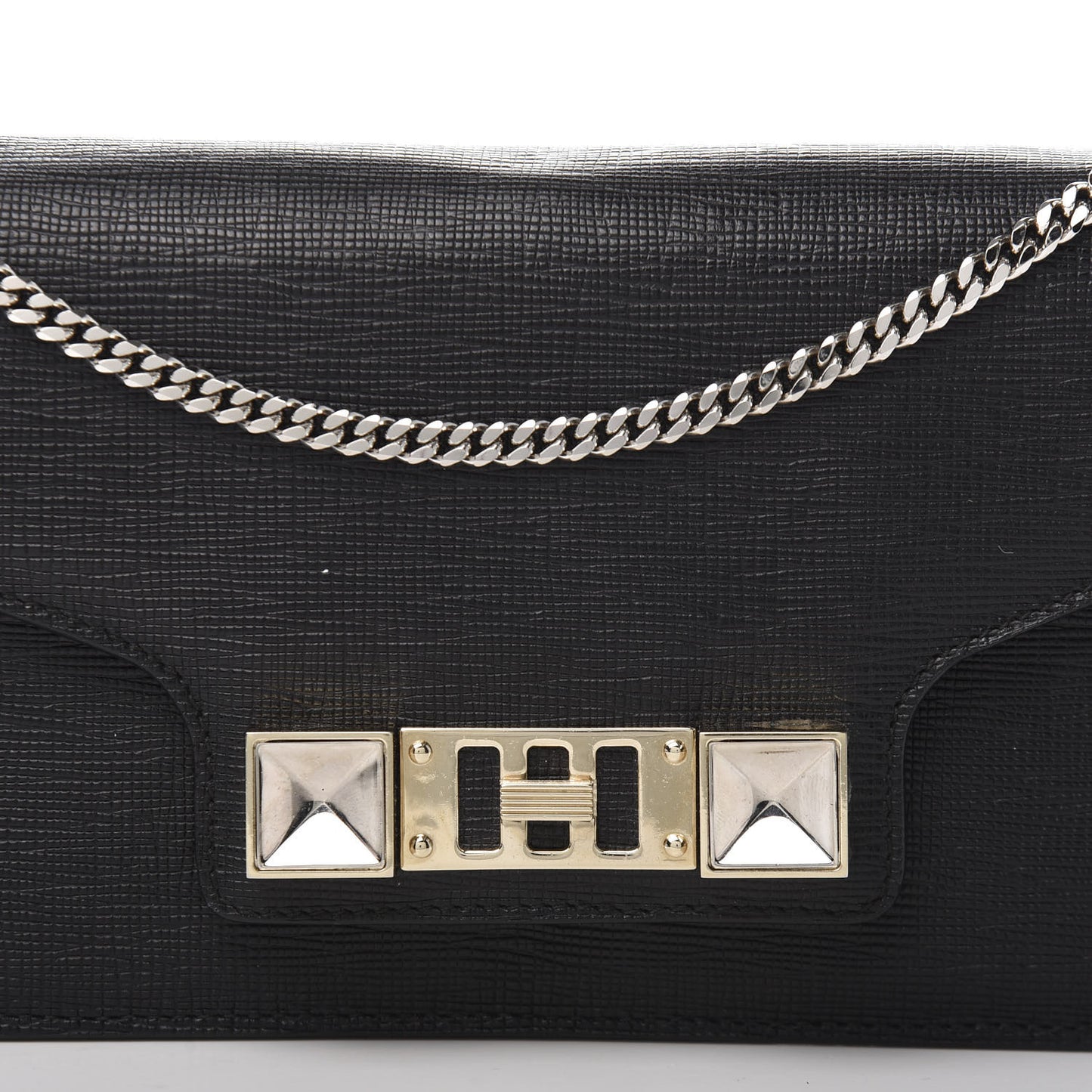 New Linosa PS11 Chain Wallet Black