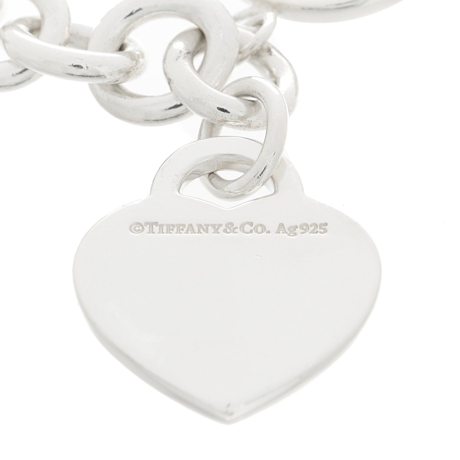 Tiffany Sterling Silver Return To Tiffany Heart Tag Toggle Bracelet 3 of 4