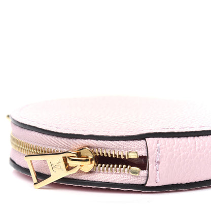 Louis Vuitton Calfskin By The Pool Papillon BB Round Coin Purse Rosebud 7 of 9