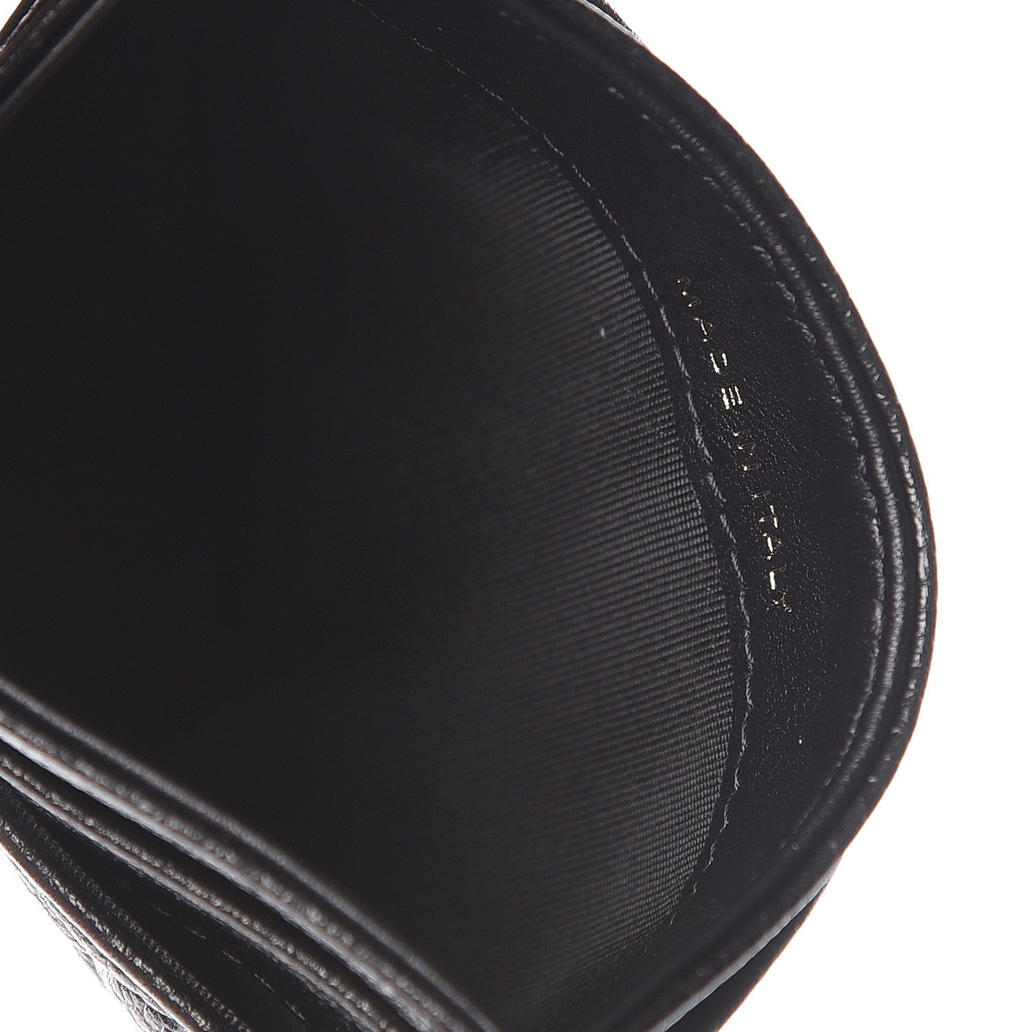 Chanel Caviar Camellia Embossed Card Holder Black 5 of 9