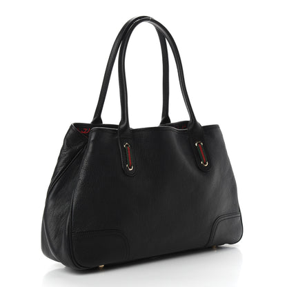 Gucci Calfskin Medium Princy Tote Black 2 of 8