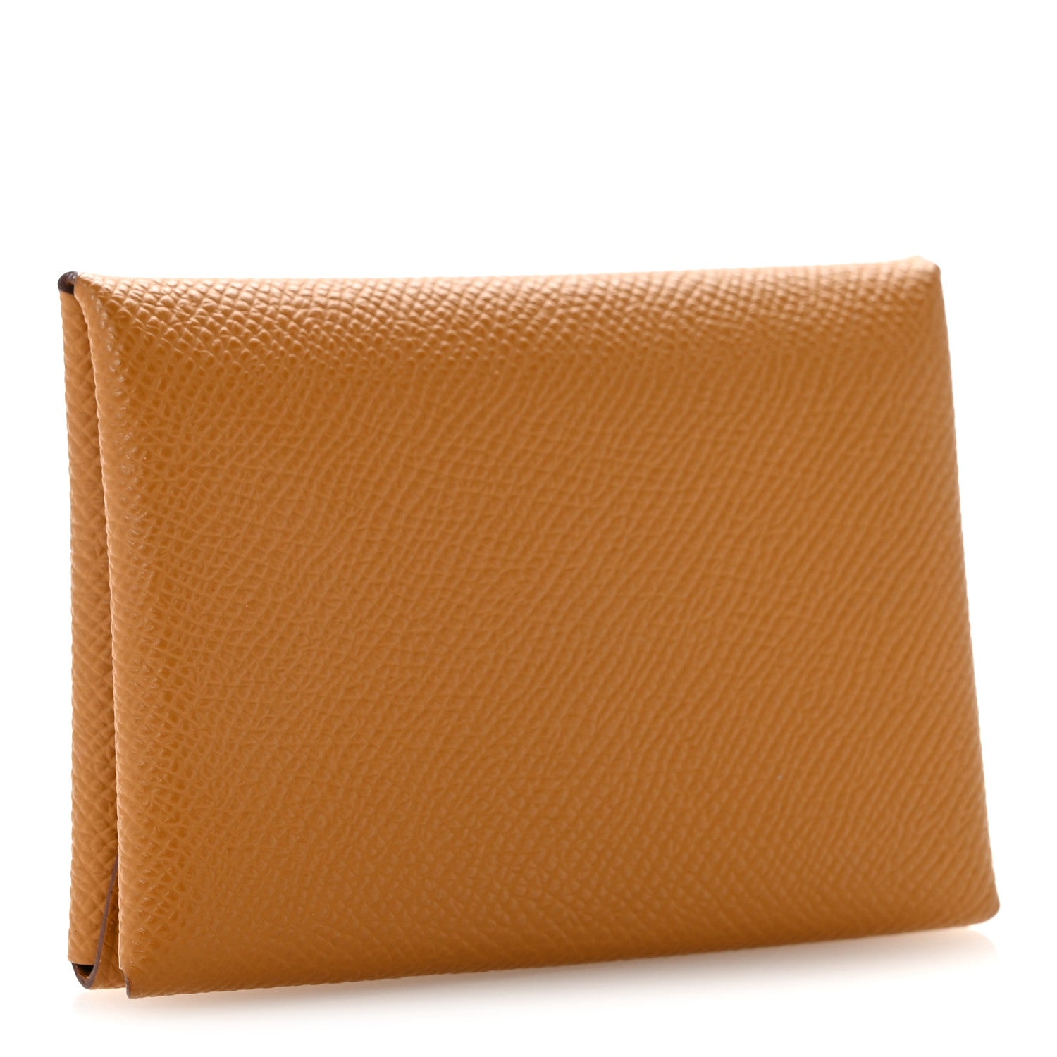 Hermes Epsom Calvi Duo Card Case Biscuit 3 of 10