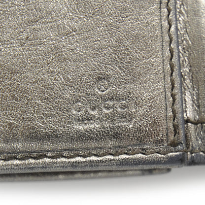 Gucci Leather Compact Hysteria Wallet Metallic 8 of 10
