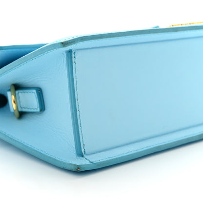 Jacquemus Smooth Calfskin Le Chiquito Noeud Blue 8 of 12