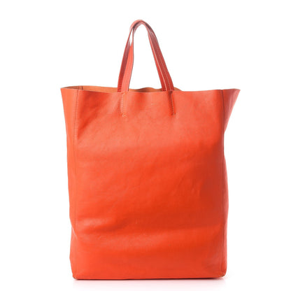 Celine Smooth Lambskin Vertical Cabas Bag Orange 1 of 11