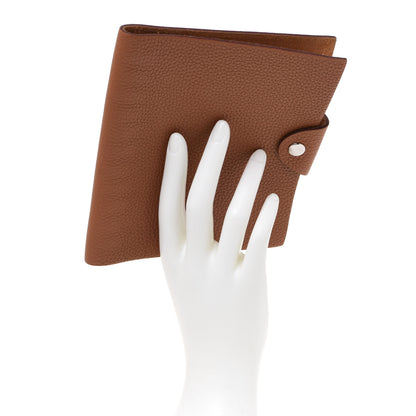 Hermes Togo Ulysse PM Agenda Cover Gold 2 of 9