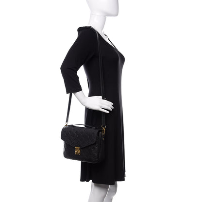 Louis Vuitton Empreinte Pochette Metis Black 2 of 10