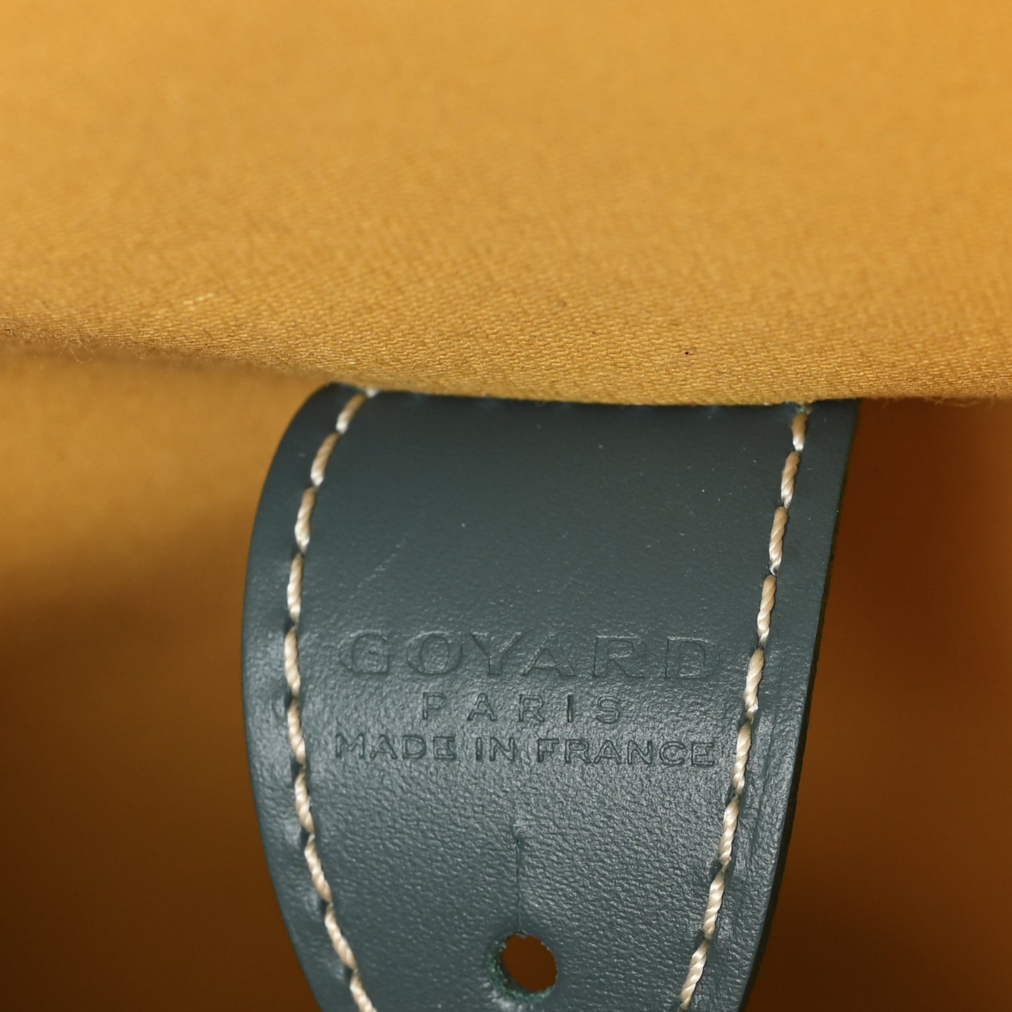 Goyardine Ambassade MM Briefcase Green