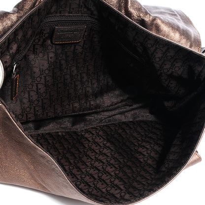 Christian Dior Washed Leather Medium Gaucho Metallic 5 of 7