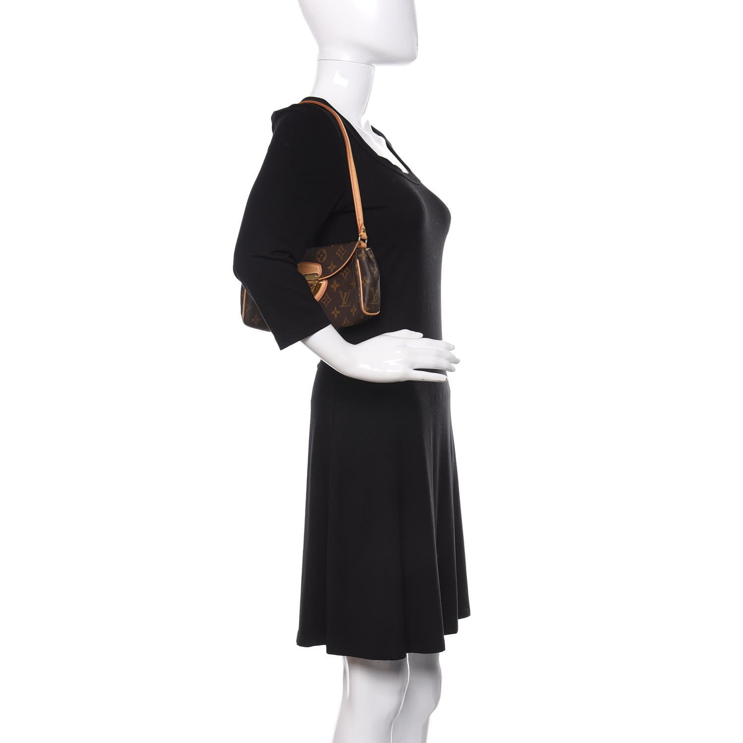 Monogram Beverly Clutch