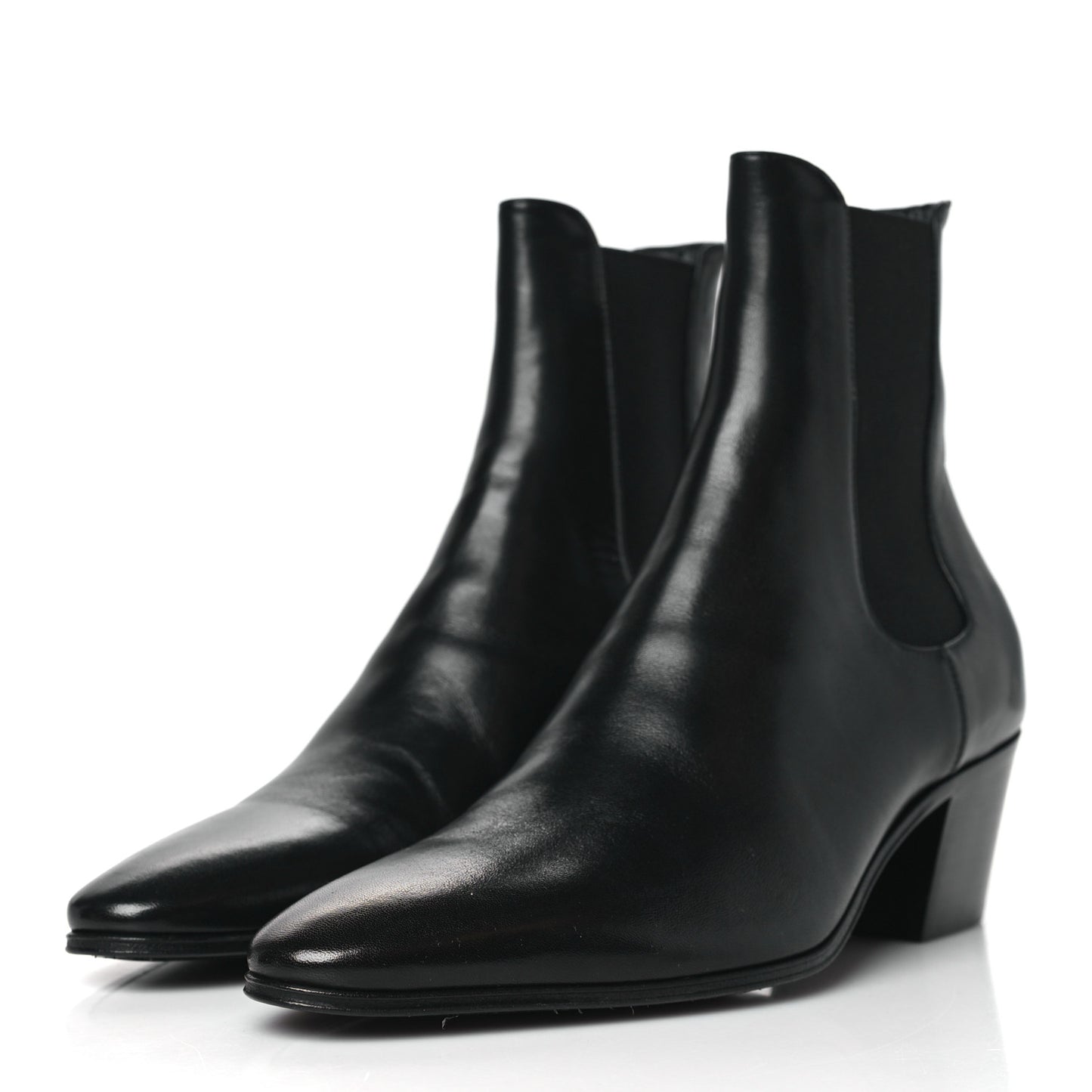 Incrociato Muriel Vassili 60 Ankle Zip Boots 38 Black