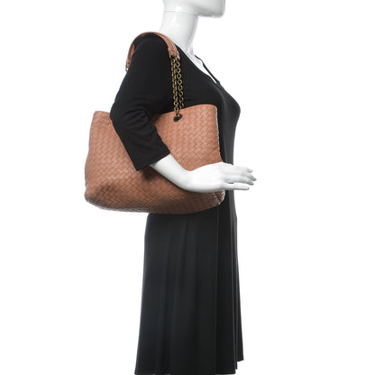 Bottega Veneta Nappa Intrecciato Medium Tote Dusty Rose 2 of 8