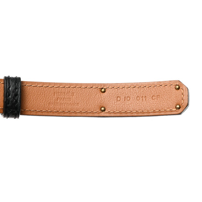 Hermes Epsom Kelly Belt Black 3 of 4