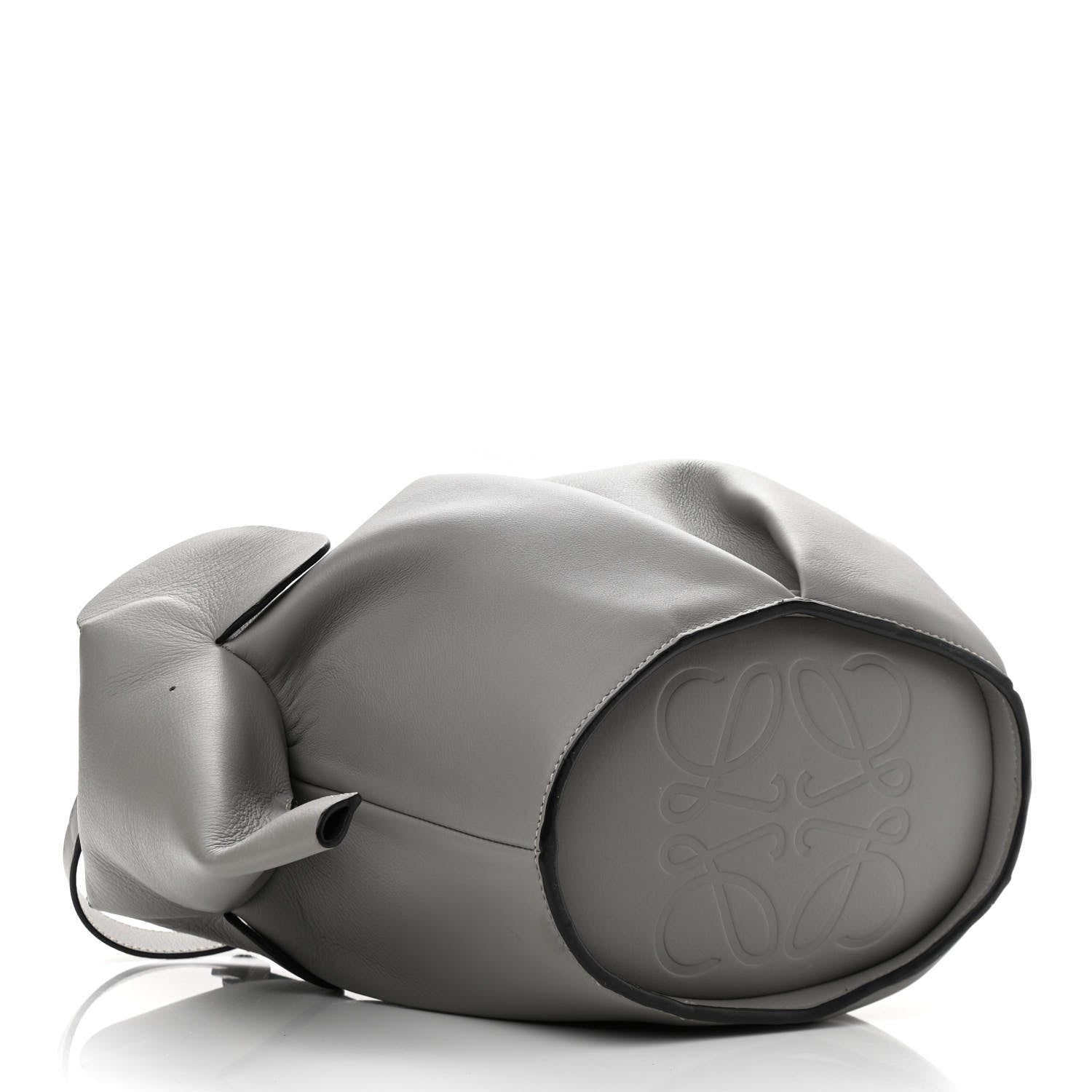 Loewe Calfskin Large Elephant Crossbody Bag Grey 4 of 12