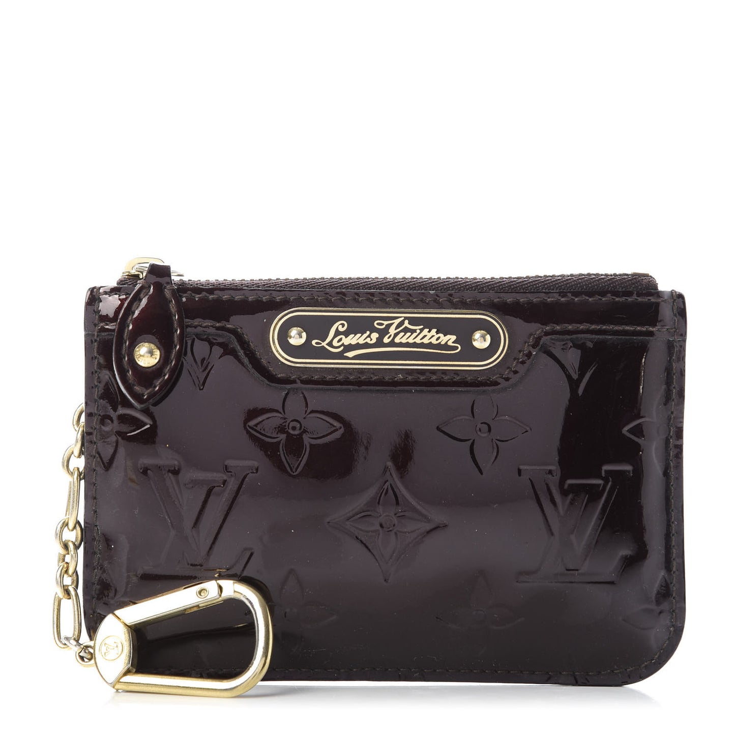 Vernis Key Pouch Amarante