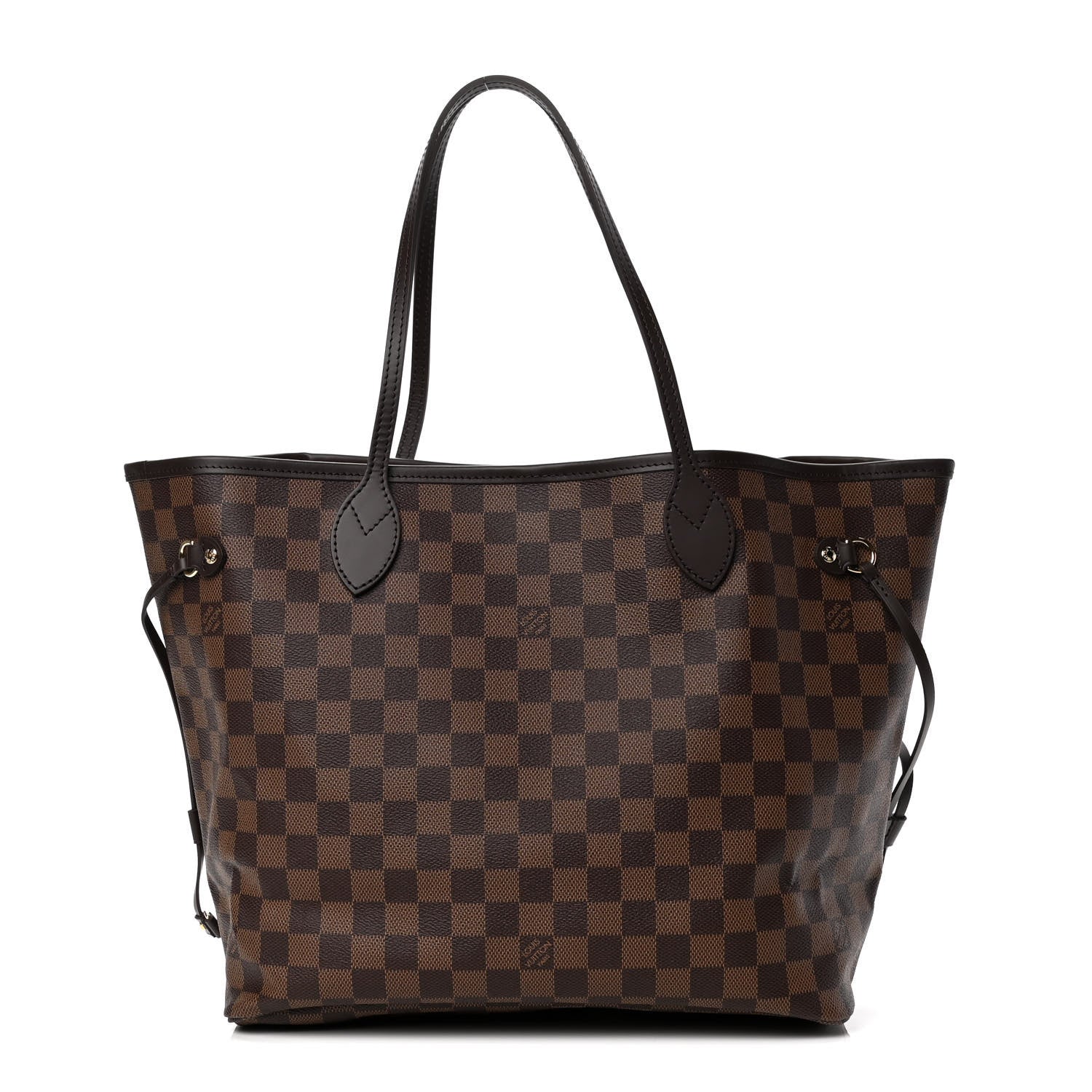 Louis Vuitton Damier Ebene Neo Neverfull MM Rose Ballerine 2 of 5