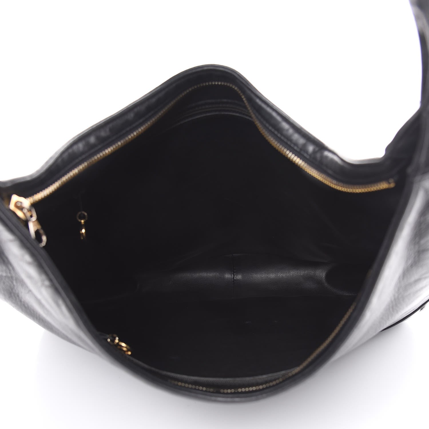 Chanel Calfskin CC Hobo Black 5 of 15