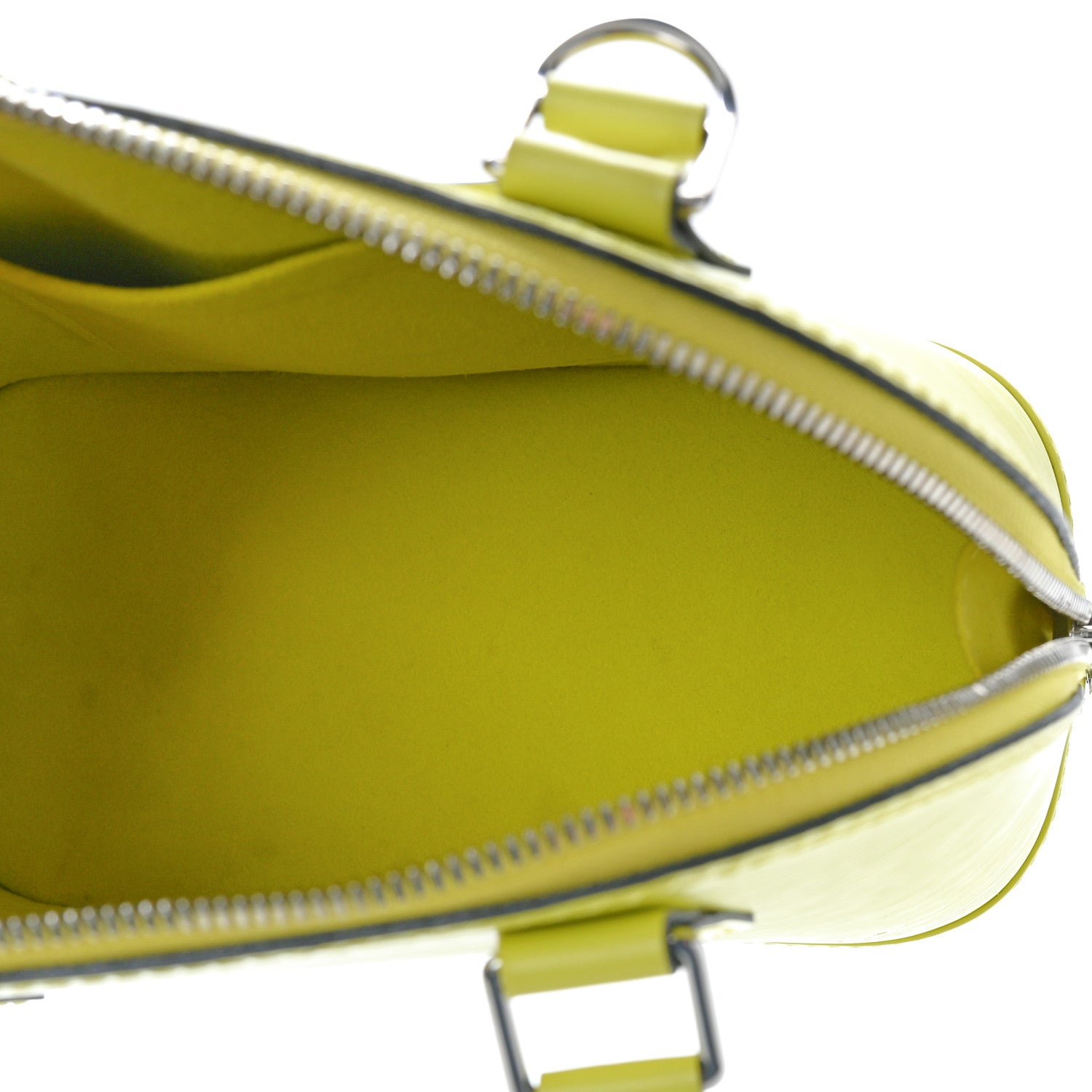 Louis Vuitton Epi Jacquard Alma BB Yellow Citron 5 of 9