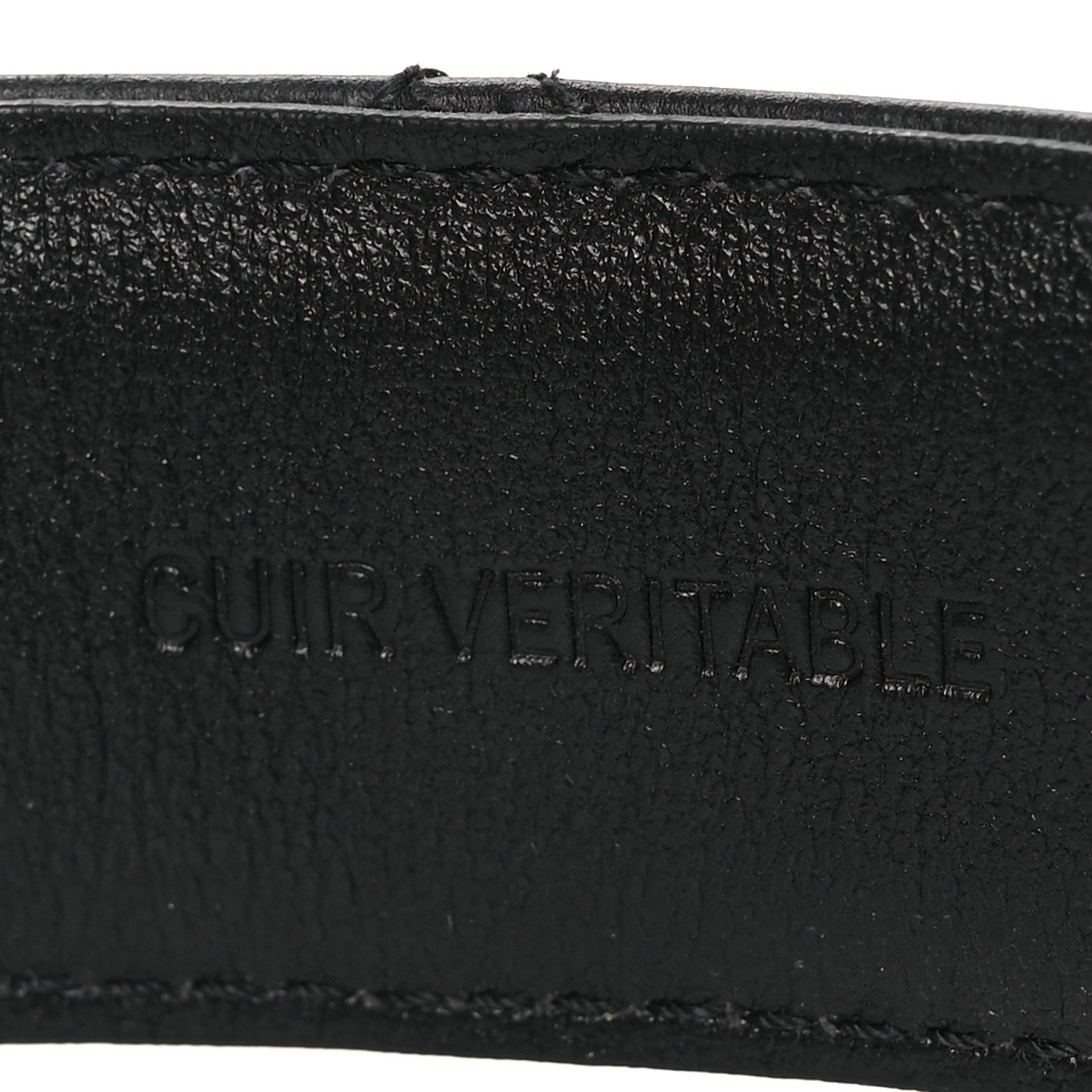 Chanel Lambskin Quilted CC Chain Belt 95 38 Black 7 of 7