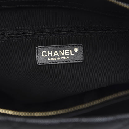 Chanel Caviar Quilted Rolled Up Tote Black 6 of 10