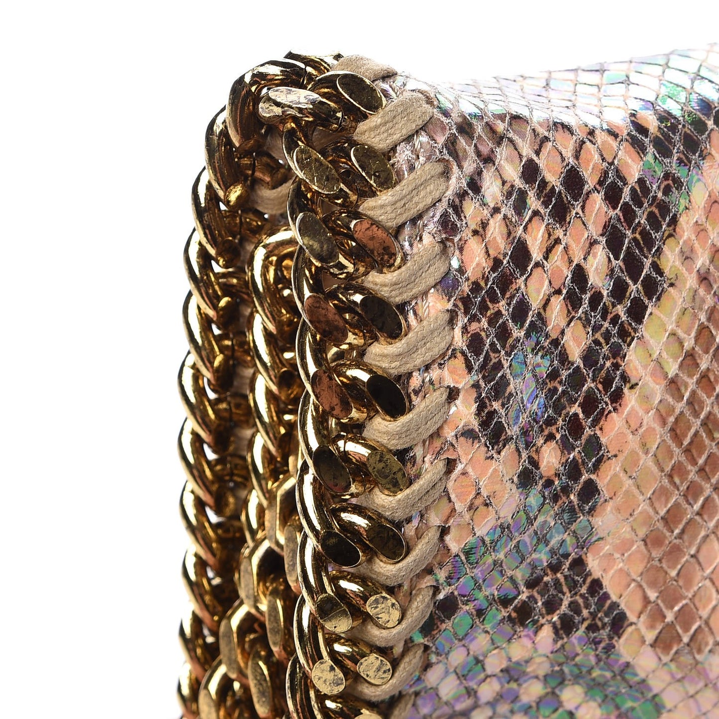 Python Oleografic Falabella Clutch