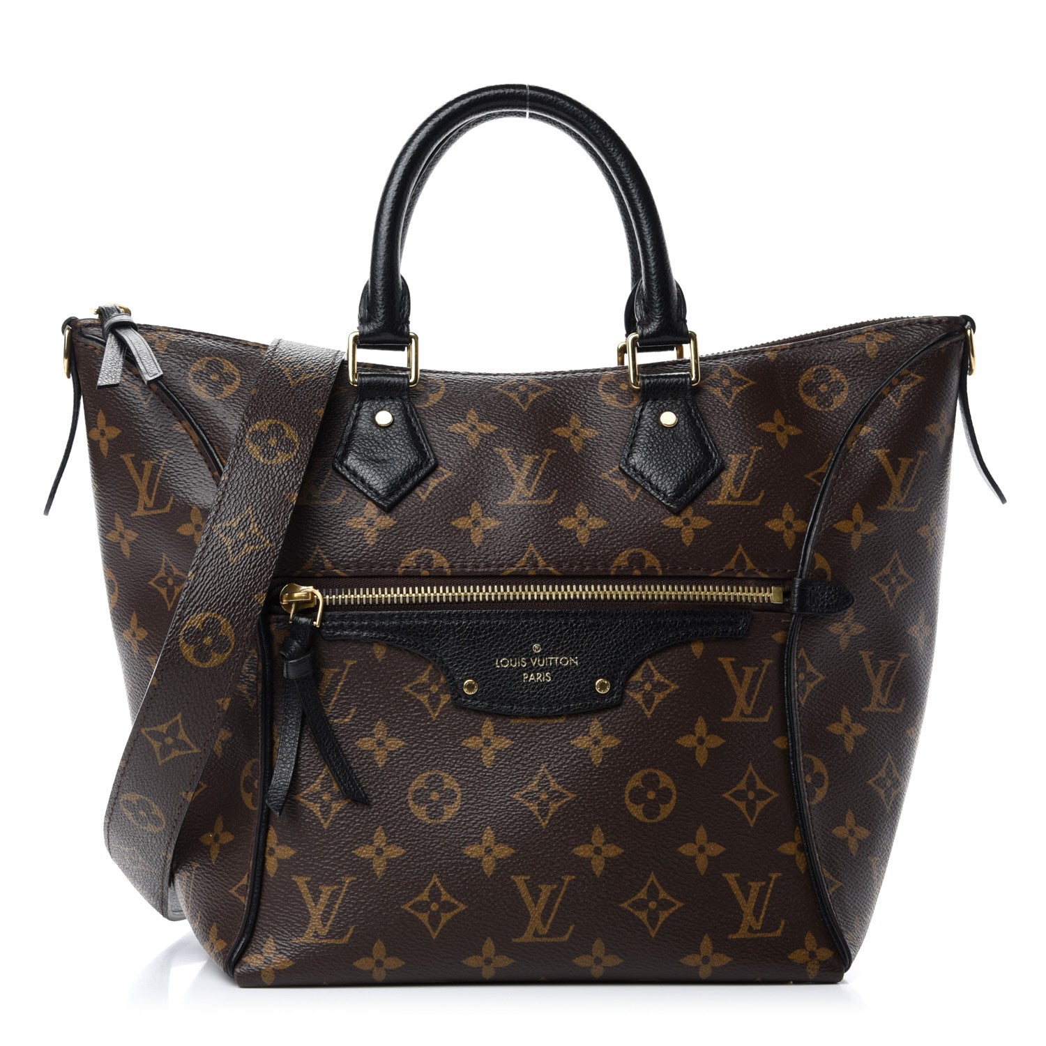 Louis Vuitton Monogram Tournelle PM Black 1 of 10