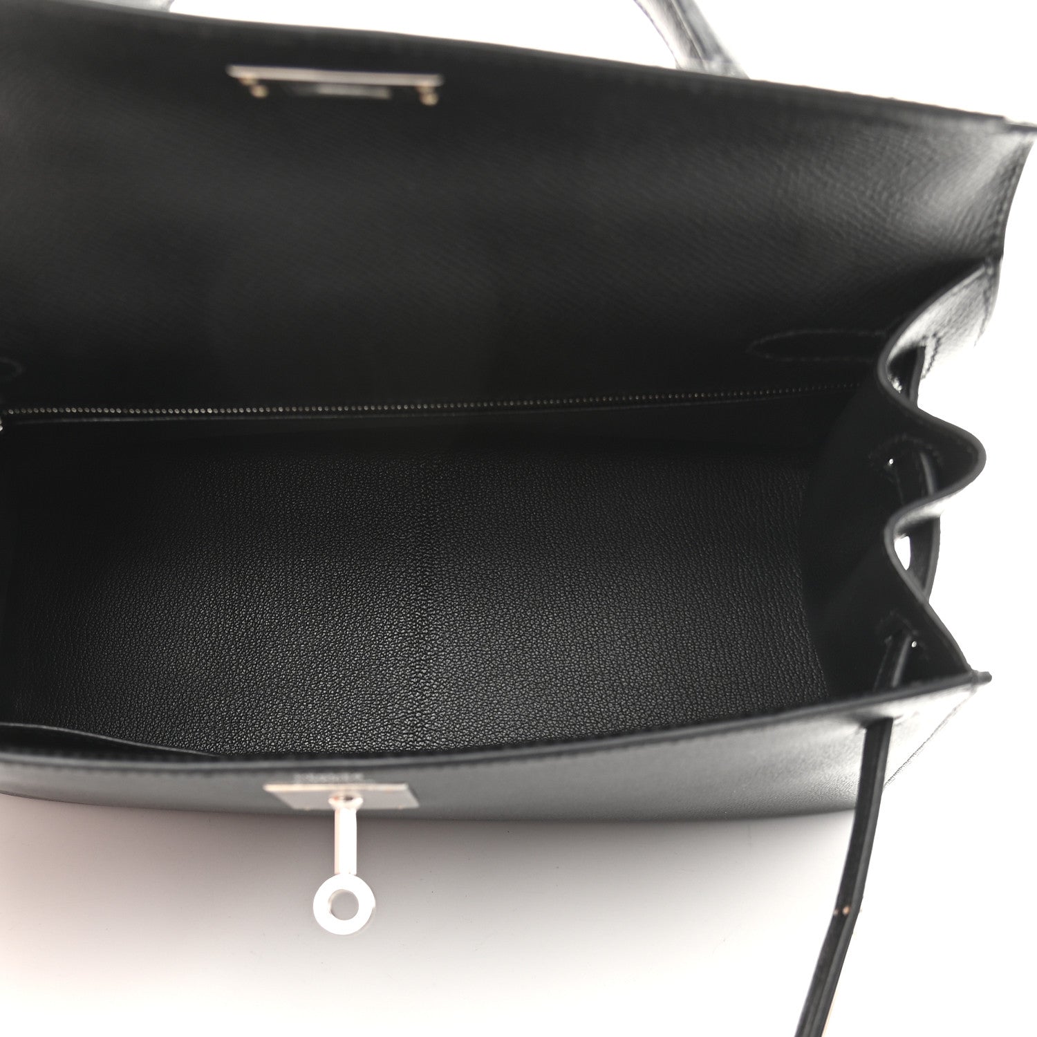 Hermes Epsom Kelly Sellier 28 Black 4 of 9