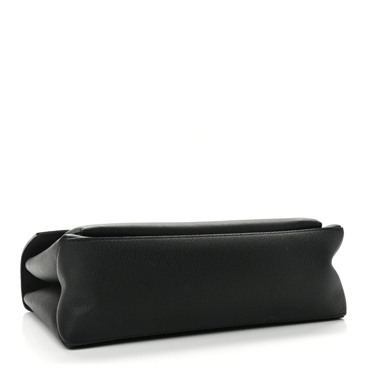 Soft Calfskin My Lockme Top Handle Black