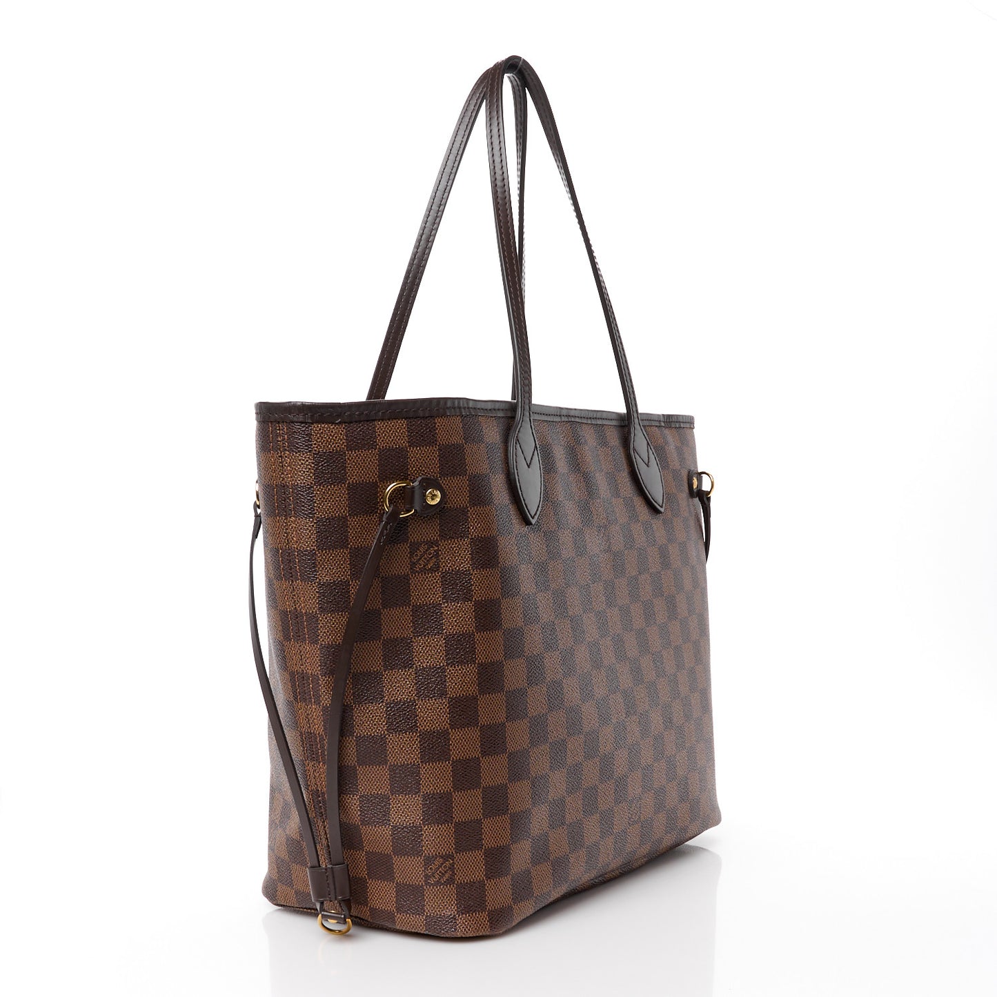Damier Ebene Neo Neverfull MM Rose Ballerine